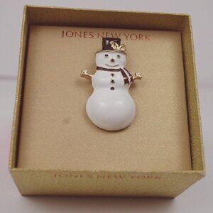 Snowman Pin in Gift Box